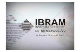 La Cámara Minera de Brasil - sonami.cl · Marco de la Minería en Brasill Propiedad de la Unión Recursos Minerales Recursos Reglamentación Exclusiva por la Unión Recursos Minerales