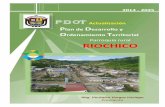 Plan de Desarrollo y Ordenamiento Territorial · PDOT Plan de Desarrollo y Ordenamiento Territorial Parroquia rural de Riochico 3 | P á g i n a 3.5 Agua 38 3.5.1 Agua subterránea