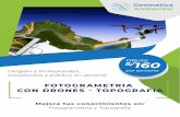 Curso Fotogrametria con DRONES - Topografía - geomatica.pe fileEmail info@geomatica.pe +51 995664488 3. Elegir un Drone para topografía 3.1. Drones Ala ﬁja Vs Multirotor 3.2. Drones