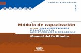 Módulo de capacitación - un.org · Módulo de capacitación Manual del facilitador Publicado por las Naciones Unidas 11-42009—Octubre de 2011—1.000 Asuntos económicos y sociales