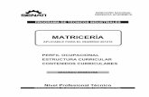 Matricería 201210 - Semestre IIintranet.senati.edu.pe/Dox/1_DISENOS_CURRICULAR_2012/METALMECANICA... · 6 3.8. Se construyen matrices para la industria metal mecánica y moldes para