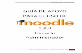 Gu a Moodle 1.9.4 usuario administrador · Un sitio Moodle está compuesto por: categorías, cursos, temas (o semanas) y actividades. Figura 1 Esquema de la composición de Moodle