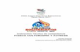 Instructivo Técnico de competencia FISICO CULTURISMO Y … · 1 XVIII Juegos Deportivos Bolivarianos “Santa Marta 2017” Instructivo Técnico de competencia FISICO CULTURISMO