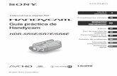 Guía práctica de reproducción 23 Handycam - Sony ES · imagen en un disco como, por ejemplo, DVD-R mediante el ordenador (pág. 46). También se pueden guardar los dato s de imagen