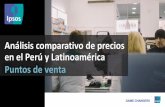 Análisis comparativo de precios en el Perú y Latinoamérica ... · Bismutol 262mg Frasco x 340ml Bladuril 200mg Comprimido Caditar Flex 200mg / 35mg Tableta Cardura XL 4.85mg Tableta