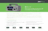 S922 - sindeseg.com fileEl S922 es un equipo biométrico IP portátil, resistente y único en el mercado, diseñado para la administración de tiempo y asistencia en lugares remotos.