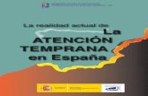 La realidad ac al de La ATENCIÓN TEMPRANA en España Temprana.pdf · La realidad actual de la Atención Temprana en España 5 En el territorio español existen grandes diferencias,