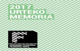 2017 URTEKO MEMORIA - URTEKO MEMORIA . EUSKADIKO FILMATEGIA FUNDAZIOA Tabakalera Andre Zigarrogileen