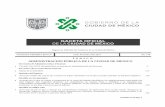 Í N D I C E - data.consejeria.cdmx.gob.mx · 6 gaceta oficial de la ciudad de mÉxico 2 de agosto de 2019 5.14 de los informes. 5.15 del padrÓn de proveedores de la administraciÓn