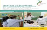 para las escuelas de Educación Inicial y Primaria de la ... · Objetivos de aprendizaje para las escuelas de Educación Inicial y Primaria de la Ciudad Autónoma de Buenos Aires