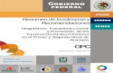 Resumen de Evidencias y Recomendacionesjuntoscontraelcancer.mx/jcc/wp-content/uploads/2017/06/131-GPC-CENETEC... · 3.3 Objetivo de esta Guía 9 4. Evidencias y recomendaciones 10