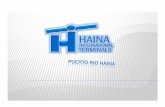 UBICACIÓN - oas.org · •Ir más allá de nuestras obligaciones SOPORTE DE SERVICIO EN RIO HAINAEN RIO HAINA como operador de terminal. •Ofrecemos asesoría logística .Ofrecemos
