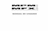 MANUAL DE USUARIO - avacab-online.com · Soundcraft MFXi MPMi Manual de Usuario — 1010 5 La desconexión de la alimentación se realiza con el enchufe de corriente. Debe permanecer