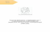 PLAN DE RESPUESTA A EMERGENCIAS Y CONTINGENCIAS ...siga.jalisco.gob.mx/aire2017/Info/PCAI MunTlaquepaque.pdf · legislación local en la materia: I.- Controlarán la contaminación
