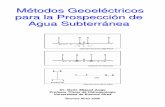 Métodos Geoeléctricos para la Prospección de Agua Subterránea · Métodos Geoeléctricos para la Prospección de Agua Subterránea DISPOSITIVO SCHLUMBERGER DISPOSITIVO WENNER