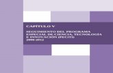 CAPÍTULO V - inaoep.mx del PECITI(1).pdf · las Neurociencias y Biomedicina; con la University of Arizona, en los campos de la Astronomía, Biotecnología, Energía, Zonas Áridas,