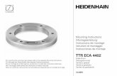 TTR ECA 4402 - heidenhain.de · – El montaje y la puesta en marcha deben ser realizados por un especialista cualificado, observando las prescripciones locales de seguridad. –