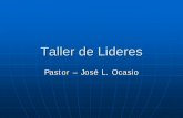 Taller de Lideres - iglesiapentecostal.org · Lideres Distritales. Iglesia Local. Pastor Junta Local Liderato. San Juan, PR. Región Atlántico. Medio (Harrisburg, PA) Pertenecemos