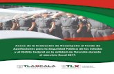 Anexo de la Evaluación de Desempeño al Fondo de ...evaluacion.tlaxcala.gob.mx/images/stories/documentos/evalua/... · Seguridad Pública (CESESP), Unidad Responsable de las tareas
