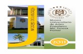 Museo Universitario de Artes Populares Pomar - portal.ucol.mx · Informe de Actividades 2011 “2011, 35 Años de la Facultad de Ciencias Biológicas y Agropecuarias” 5 Capítulo