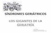 SÍNDROMES GERIÁTRICOS LOS GIGANTES DE LA GERIATRÍAalcoy.san.gva.es/cas/hospital/minterna/afragil/Unidad 2. 28 Sept 2017... · Pérdida de sensibilidad. debido a una enfermedad