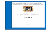 SÍLABO FILOSOFÍA DEL DERECHO CICLO: X - uigv.edu.pea-del-Derecho.pdf · UNIDAD II DEBATES FILOSÓFICOS DEL DERECHO: CORRIENTES Y TEORÍAS COMPETENCIA Identifica las corrientes filosóficas,