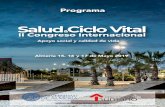II CONGRESO INTERNACIONAL DE SALUD Y CICLO VITAL · INFAD, el Grupo de Investigación Hum-498 y la Asociación para la Investigación y el desarrollo del Crecimiento Humano, ponen