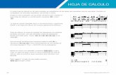 HOJA DE CÁLCULO - edu.casio.comedu.casio.com/support/qsg_es/pdf/991LAX/07_CASIO_QuickStartGuide_fx... · icono Hoja de cálculo y, a continuación, presione p o bien 8. La hoja de