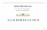 Catedra Garrigues Memo 2014-2015 - comillas.edu · 2014-2015 2 SUMARIO l. CUMPLIMIENTO DE LOS FINES DE LA CÁTEDRA ... Formación de juristas en materia societaria ... ‐ asesores