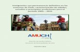 Inmigrantes con permanencia definitiva en las comunas de ... · Inmigrantes con permanencia definitiva en las comunas de Chile: caracterización de edades, estudios y principales