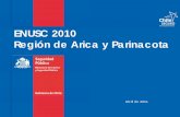 ENUSC 2010 Región de Aricca y Parinacota 2010/Arica_y... · Evolución de la vi Respecto a 2009, la proporción de hogares vi Región de Arica y Par Porcentaje de hogares victimiz