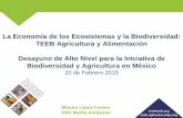 La Economía de los Ecosistemas y la Biodiversidad: TEEB ...teebweb.org/agrifood/wp-content/uploads/2019/04/1.1-High-Level... · que deseen evaluar los costos y beneficios totales