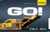 RM 60 Prospekt 2017 - rubblemaster.com · eliminar bloqueos y separador magnético de gran fiabilidad. las trituradoras compactas RuBBle MAsTeR son la clase compacta del reciclaje