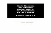Guía Docente del Máster Universitario en Astrofísica UCM ...fisicas.ucm.es/data/cont/docs/18-2013-07-06-MAS-ASTRO-extinción.pdf · En el curso 2013-2014 no hay NUEVA MATRÍCULA