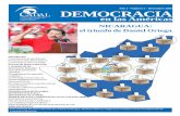 Democracia en las Americas - Nicaragua · candidatos que se presentaron en la elección presidencial del 5 de noviembre pasado, sus respectivas propuestas de gobierno y el análisis