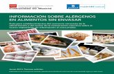 INFORMACIÓN SOBRE ALÉRGENOS EN ALIMENTOS SIN ENVASARcoli.usal.es/web/Guias/pdf/Informacion_sobre alergenos_alimentos_sin... · Información sobre alérgenos en alimentos sin envasar