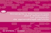 ItInerarIo y HerramIentas - argentina.gob.ar · implementar un proyecto de aprendizaje–servicio, es conveniente hacer una lectura general y detenerse en el aspecto específico de