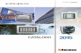 CATÁLOGO 2015 - bticino.cl · IdRoBoX 1 La gama de contenedores IDROBOX se compone de 4 tipologías: • contenedores IDROBOX para las series MÀTIX y MAGIC • tapas IDROBOX para