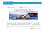 Primera capacitación técnica en el Parque Solar ... · comisionamiento, y de Fraunhofer ISE, el Instituto de Investigación para Sistemas de Energía Solar más grande de Europa.