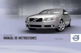 VOLVO S80 Manual de Instrucciones · Este automóvil está diseñado para ofrecerles a usted y a sus acompañantes seguridad y confort. Volvo es uno de los auto-móviles más seguros