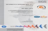 qloudea.com · Hilarión Eslava, 178 03204 Elche (Alicante) ha sido evaluado y certificado en Cuanto al cumplimiento de los requisitos de ISO Para las souientes actividades Venta