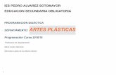 DEPARTAMENTO: ARTES PLÁSTICAS Programación Curso 2018/19ies-sotomayor.centros.castillalamancha.es/sites/ies-sotomayor.centros... · e. estrategias e instrumentos para la evaluaciÓn