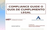 COMPLIANCE GUIDE O GUÍA DE CUMPLIMIENTO LEGAL · 14 compliance guide o guÍa de cumplimiento legal distribución y características del fraude 15 compliance guide o guÍa de cumplimiento