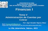 Universidad de los Andes Núcleo Universitario Rafael ...webdelprofesor.ula.ve/nucleotrujillo/anahigo/presentacione/finanzas_1/... · Periodo de pago promedio ... Cobranza para determinar