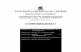 CONTABILIDAD Irepositorio.cbachilleres.edu.mx/wp-content/material/compendios/cuarto/... · , sin olvidar que el objetivo principal de la contabilidad es: Revisar los documentos producto