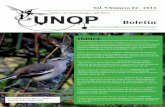 Unión de Ornitólogos del Perú - boletinunop.weebly.comboletinunop.weebly.com/uploads/6/2/2/6/62265985/boletín_unop_vol._9_n... · realizando la marcha o cortejo nupcial. Este