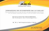 ARGENTINAaesargentina.org/archivos/resumenes-final-2015.pdf · diente farmacéutico activo (IFA) + excipientes. La viabilidad del proyecto se evaluó esti-mando la tasa interna de