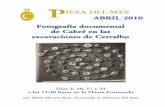Fotografía documental de Cabré en las excavaciones de Cerralbod0b738a2-76b0... · FOTOGRAFÍA DOCUMENTAL DE CABRÉ EN LAS EXCAVACIONES DE CERRALBO BELÉN MORATA RUIZ La colaboración