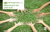 Memoria 2018 · gramación infantil de las Fiestas Patronales dela ciudad de Burgos con ‘Los juegos de Hilario el Solidario’, entre otras. Trabajando en red con otras organizaciones