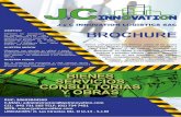jycinnovation.comjycinnovation.com/wp-content/uploads/2018/07/BROCHURE-DIGITAL-1.pdf · metálicas, equipo pesado y liviano, plantas industriales y equipos mecánicos. Servicios de